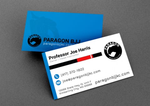 Business Cards Paragon Bjjkc